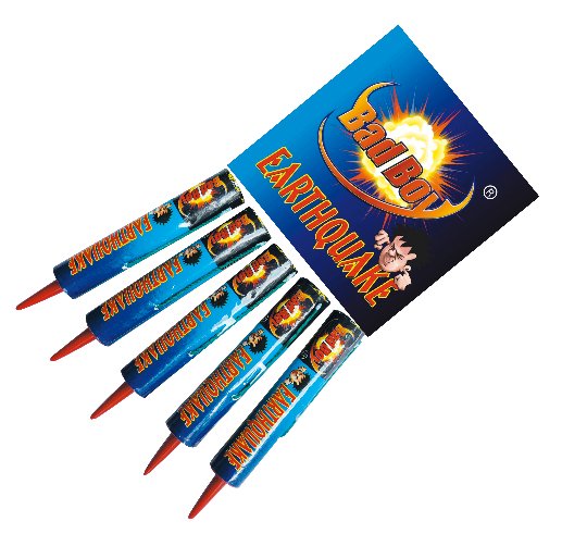 Earthquake rocket pack